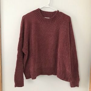 Chenille sweater